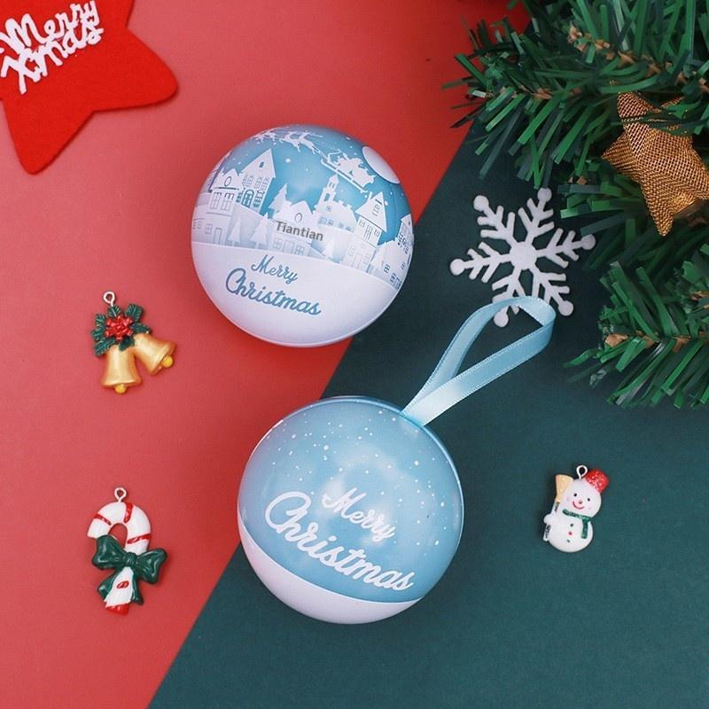 Christmas Present Balls Ornaments Hanging Pendants Christmas Tree Festive Holiday Decorations