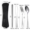 Ruhan Stainless Steel 4-Piece Cutlery Set