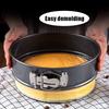6 Inch Springform Cake Pan Round Springform Baking Pan Lockable Mousse Baking Tool For Home Use