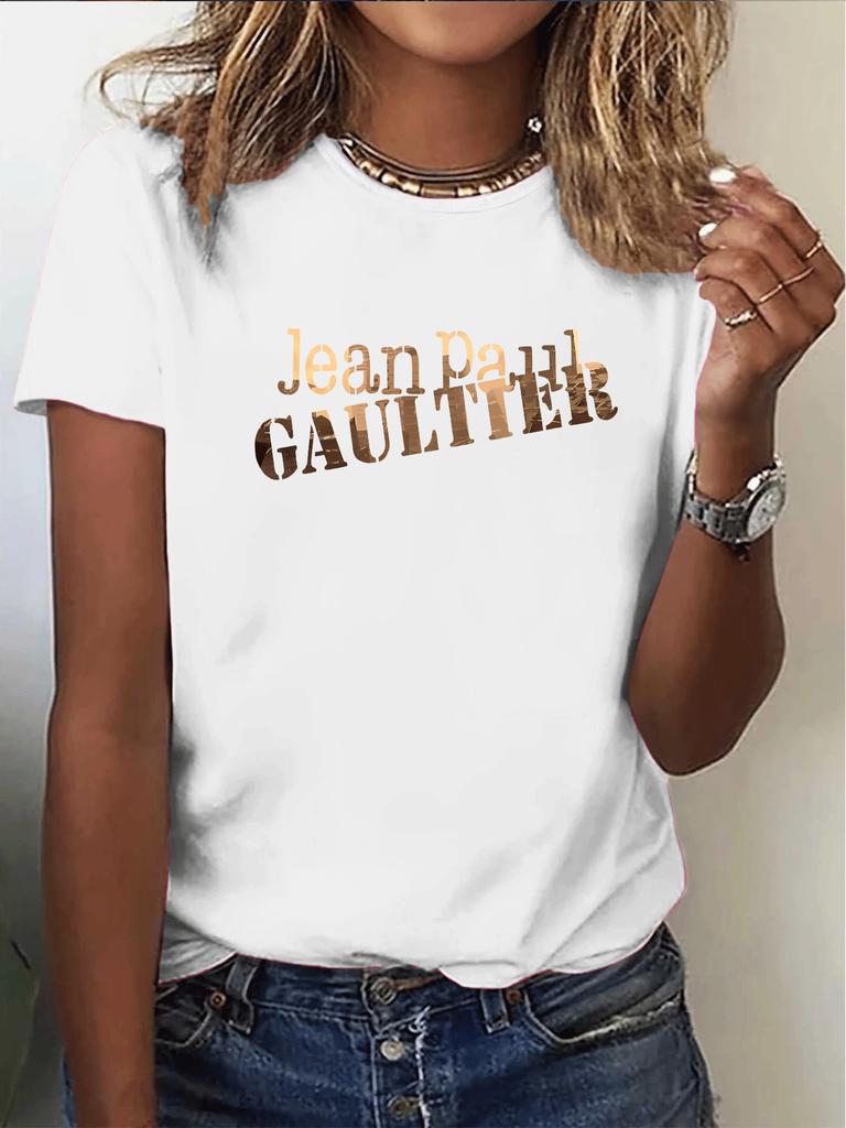 European Sizes Round Neck Blouse, All-Season Casual & Party Wear, Comfortable Polyester/Elastane, Easy-Care Machine Washable Top