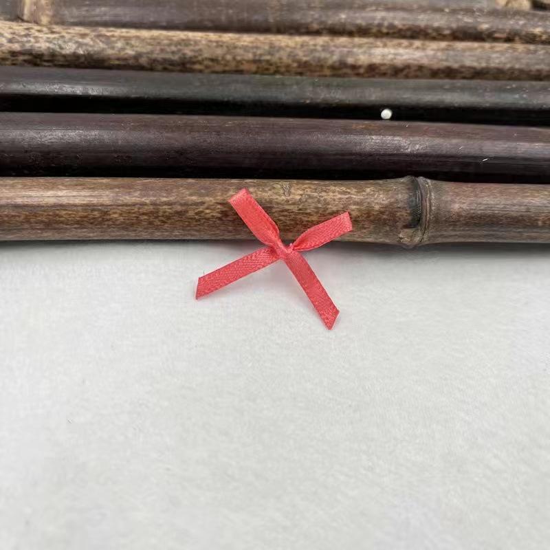 Small Bow Polyester Ribbon Knot for Underwear, Socks, Clothing, Jewelry, and Floral Accessories