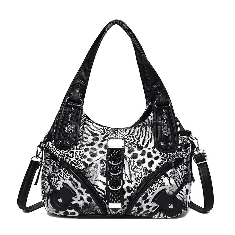Mother Bag Leopard Print Tote Bag Women's Shoulder Bag