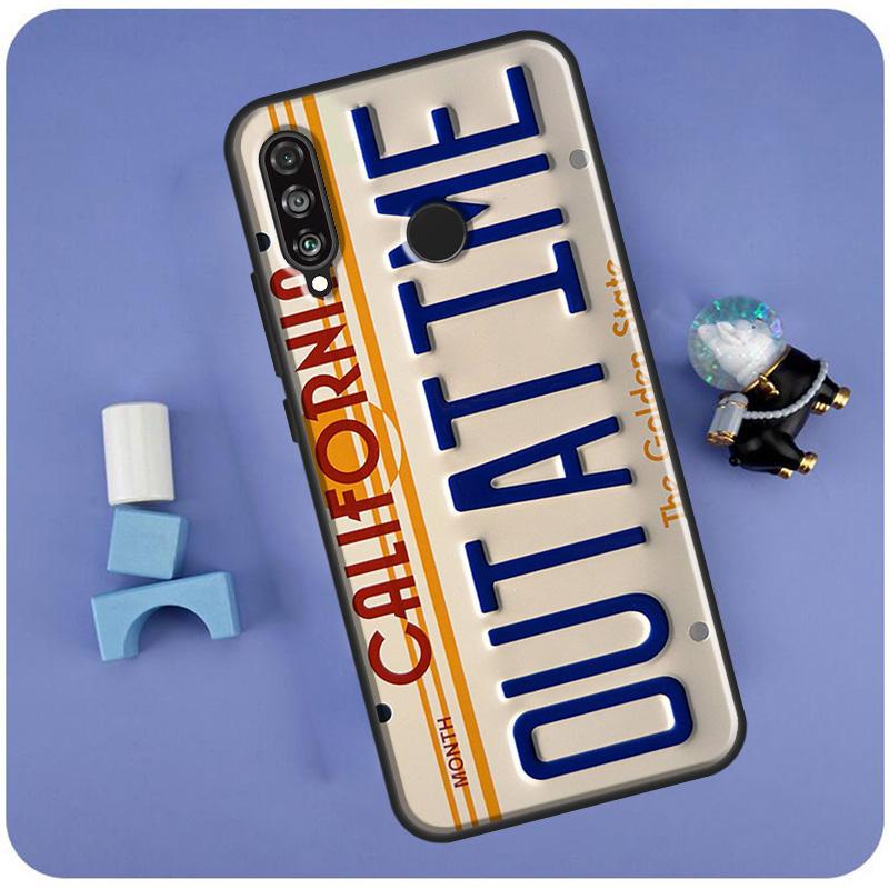 Back To The Future OUTATIME For Huawei Nova 11i 3i 7i 8i Y91 Y60 Y70 Y61 Y90 Nova 11 Pro 10 9 SE P20 P40 P30 Lite Case