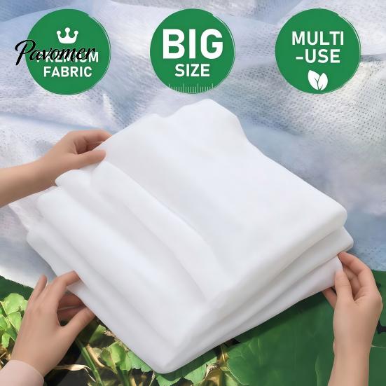 Breathable Garden Frost Cloth Plant Protection Blanket, Thickened Non-woven Fabric Cold-proof Cover, Agricultural Resistance And Permeable Shield for