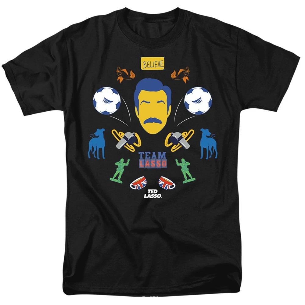 Ted Lasso - Ted Lasso Icon Collage - Men Children s T-shirt 150