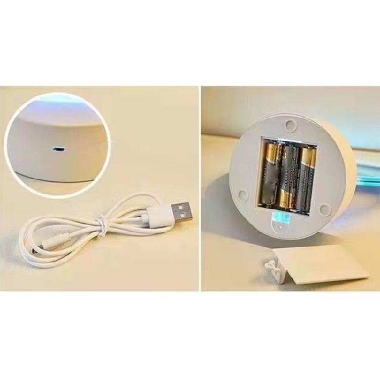 DynamicSand Lamp, Captivating Desk Decor, USB/Battery Operated Sand Art Lamp
