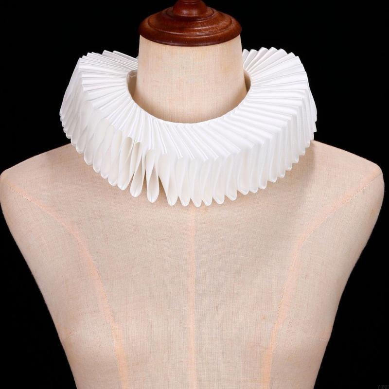 Pure Handmade Palace Aristocratic Literary Fake Collar Retro Lav Collar Coldplay Pography Wedding Accessories Props