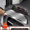 Stainless Steel Dust Covers for Toyota C-HR Gravia Dashboard Side Vents, Car Interior Accessory