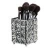 Nordic INS Style Crystal Iron Art Desktop Ornaments: Makeup Brush & Pen Holder Decorative Display.