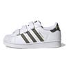 Adidas Superstar Little Kid White Camo Kids Sneakers Cloud-White Olive-Strata HQ4285