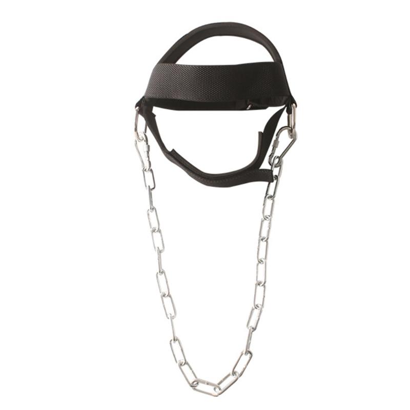 

Strength Resistance Hat Muscle Builder Neck Strap Sports Neck Harness Weightlifting Thick Neck Strap Trainer for Workout чорний