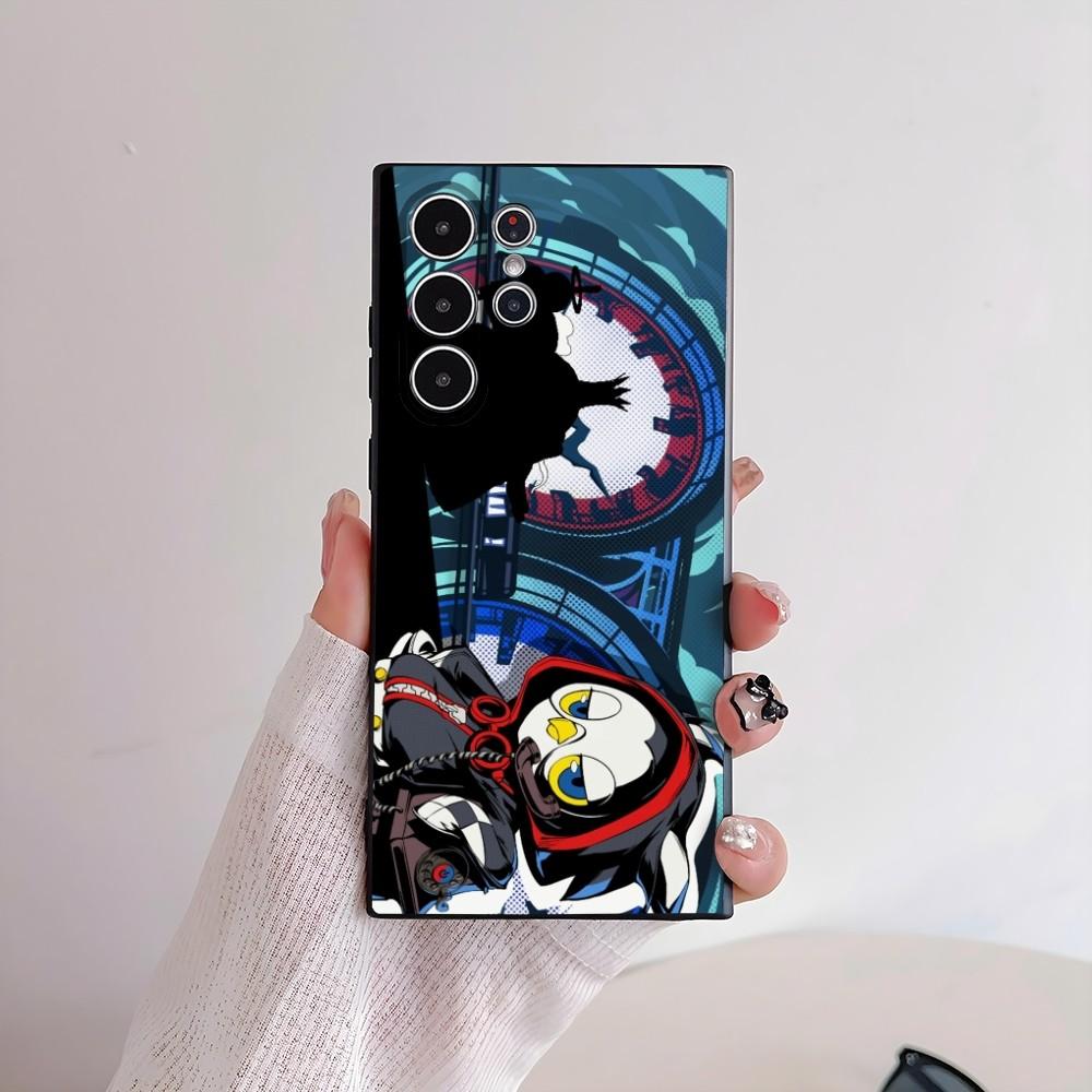P-Persona 5 Anime Phone Case For Samsung Galaxy S25 S24 S22 S23 Ultra S21 S20 Plus 5G Frosted Non-Slip Full Cover Soft Case