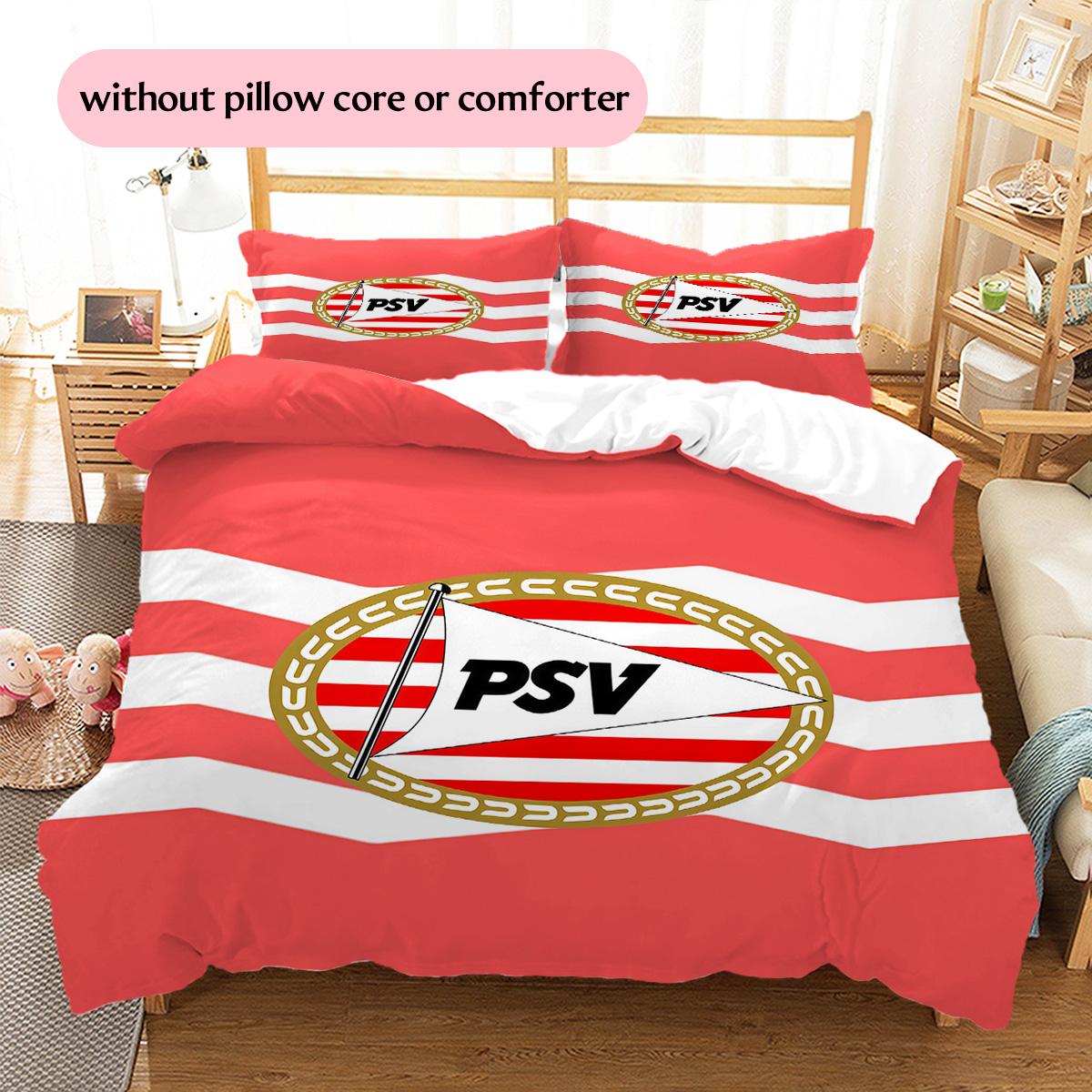 PSV Eindhoven rakstu gultasveļas sega Komplekts
