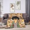 Anime Bobs Funny B-Burgers Blanket Movie Picnic Flannel Bedding Throws For Outdoor Warm Soft Custom DIY Quality Bedspread Gift