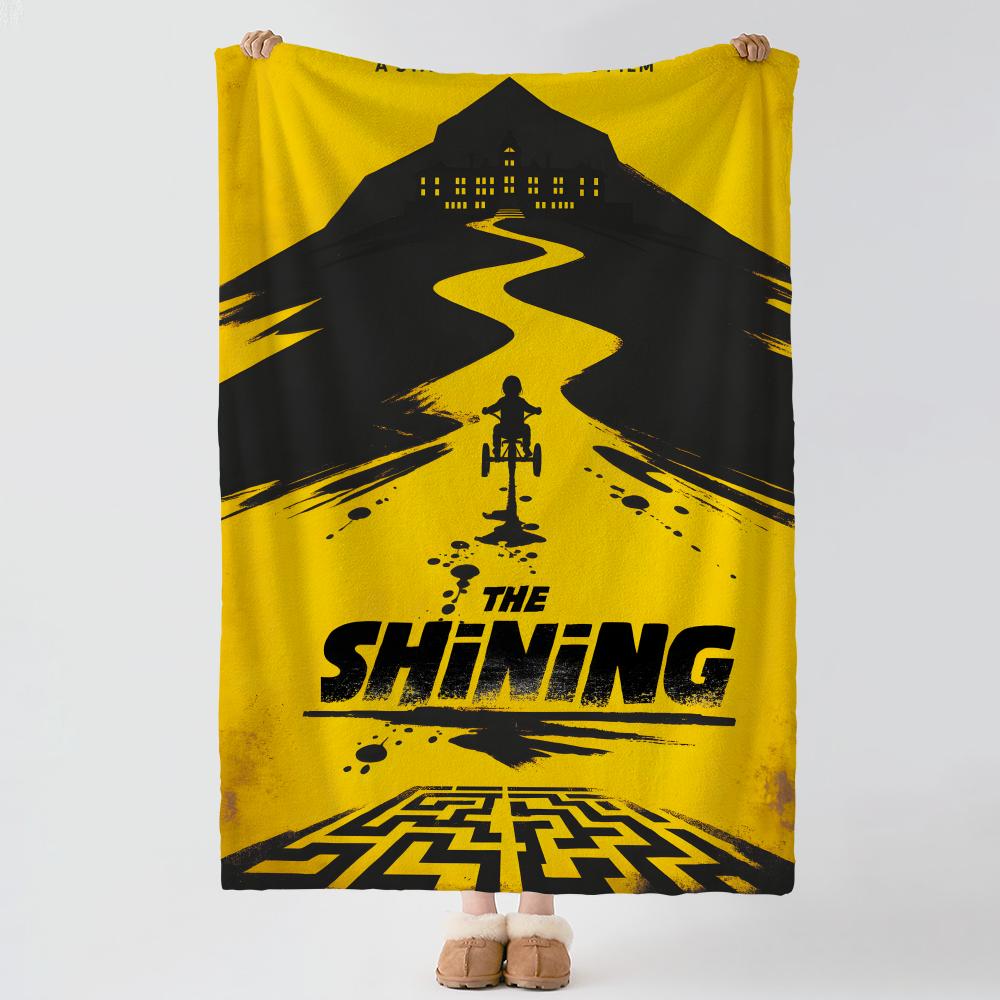 movie T-The Shining-g Throw Thick Comfort Flannel Quilt, Multi-scene Use Indoor Outdoor Daily Nap