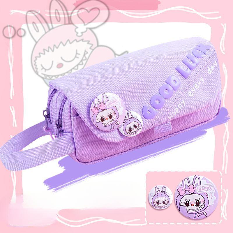 

Милый пенал, Пенал для начальной школы, Детский модный пенал фиолетовый