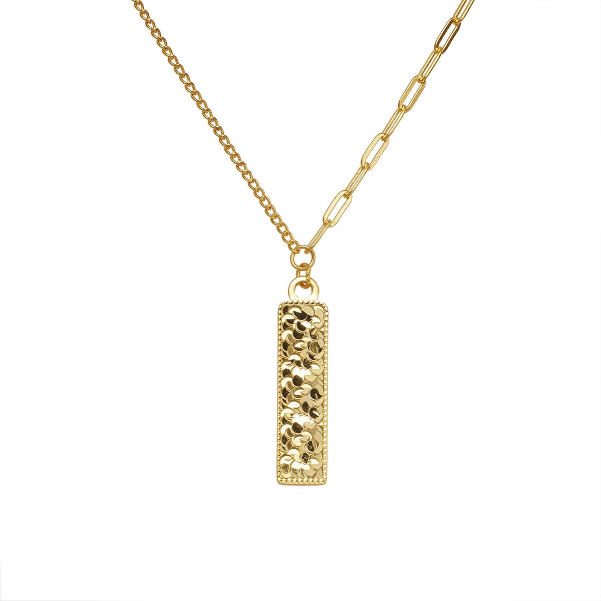 

Серебряная подвеска «Принцесса» из серебра 925 пробы с изображением колотого льда и маленького золотого слитка, женское нишевое легкое роскошное премиальное ожерелье на ключицу 925 Silver