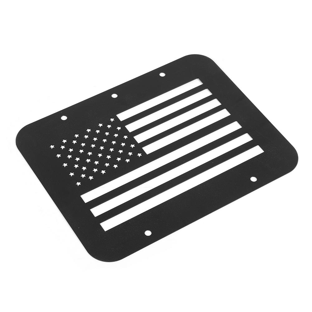 Tailgate Air Vent Outlet Cover Plate National Flag Style Fits for Jeep Wrangler TJ 1997 2006