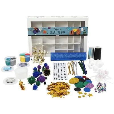 Kit Creativo - Cosmo - Espacio - Para niños a partir de 5 años - Actividades Manuales - Mixto
