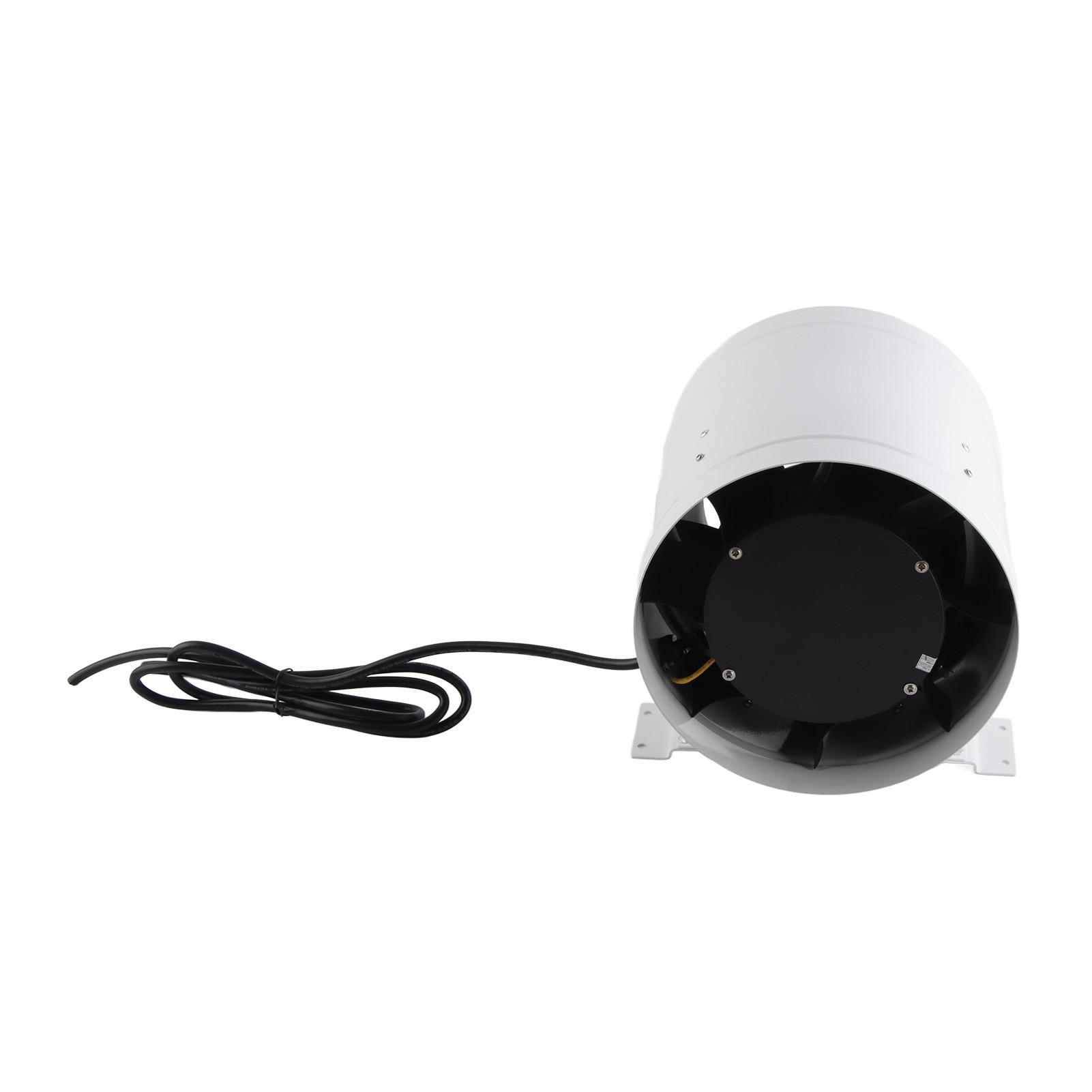 

8-дюймовый канальный вентилятор с регулируемой скоростью для гостиничных номеров 75 Вт 3800 об/мин 1205 м³/ч 710 CFM AC220V