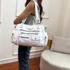 Vielseitige Lokomotive Tasche große Kapazität Retro Stil Mehrere Taschen Tragetasche Tragbare Umhängetasche Retro