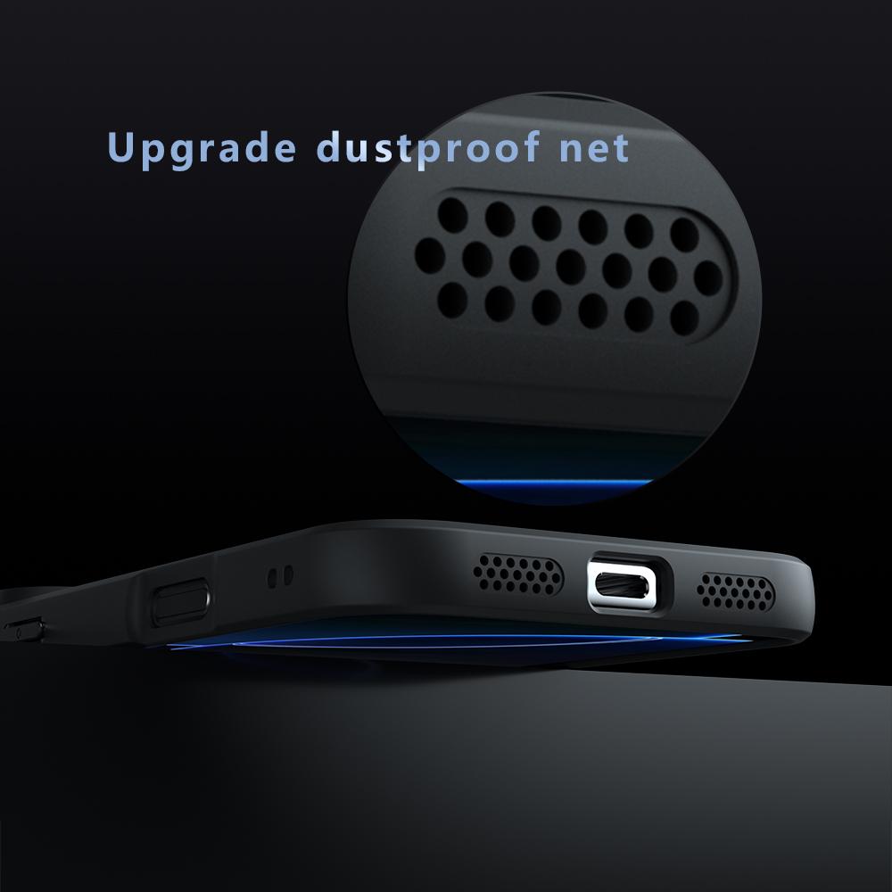 For iPhone 17 Pro Case Compatible with MagSafe TPU + PC Hybrid Matte Finish Phone Cover