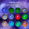 Aurora Starlight Moon Projector: Colorful Bluetooth Speaker & Atmosphere Lamp