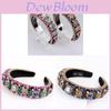Baroque Water Diamond Headband With Handcrafted Design For Elegant Women