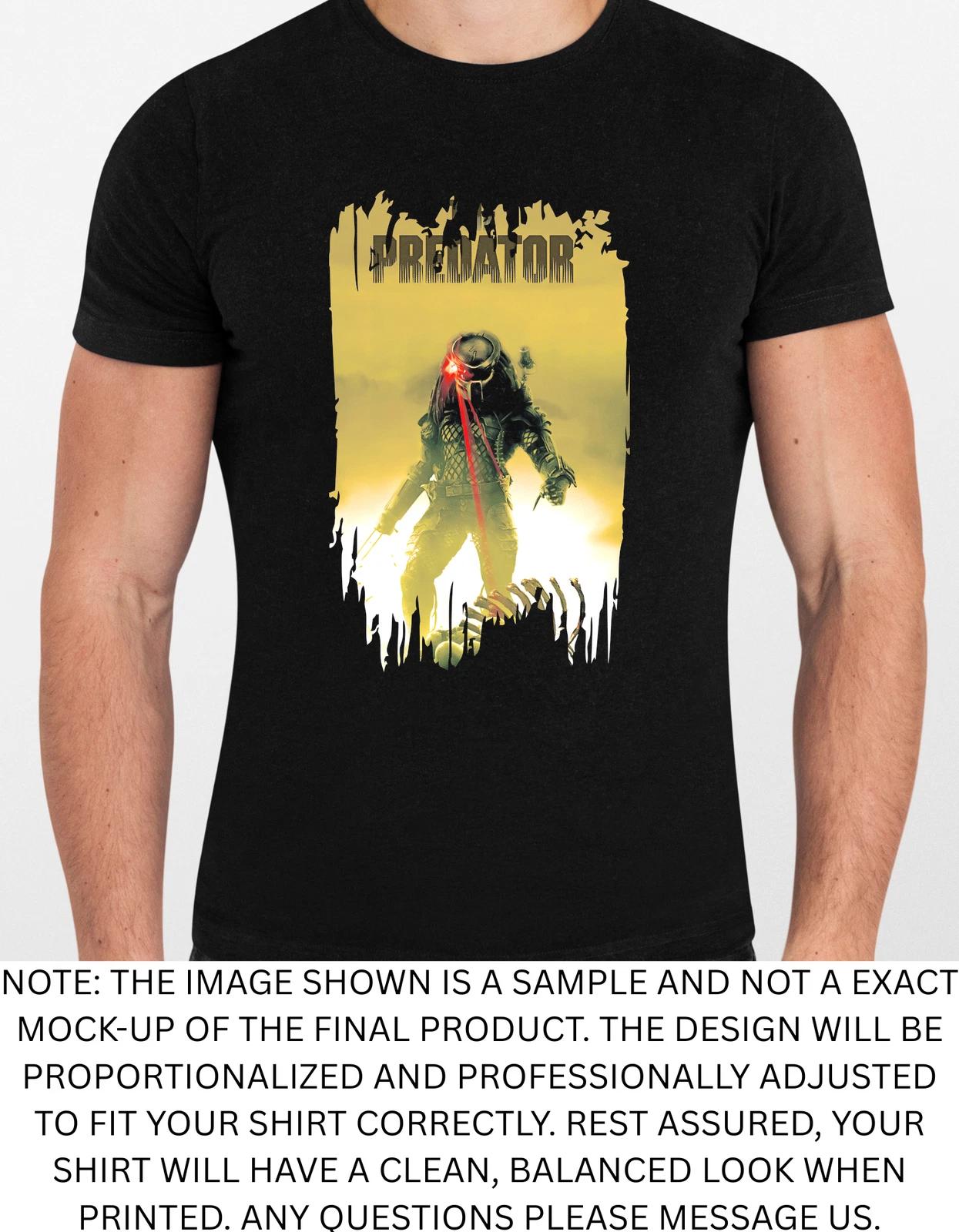 Men s and Women s T-shirts Predator 1 Graphic XL