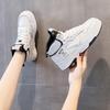 High-top Internet celebrity white shoes women ins tide autumn new popular spring and autumn Korean version versatile platform sports shoes