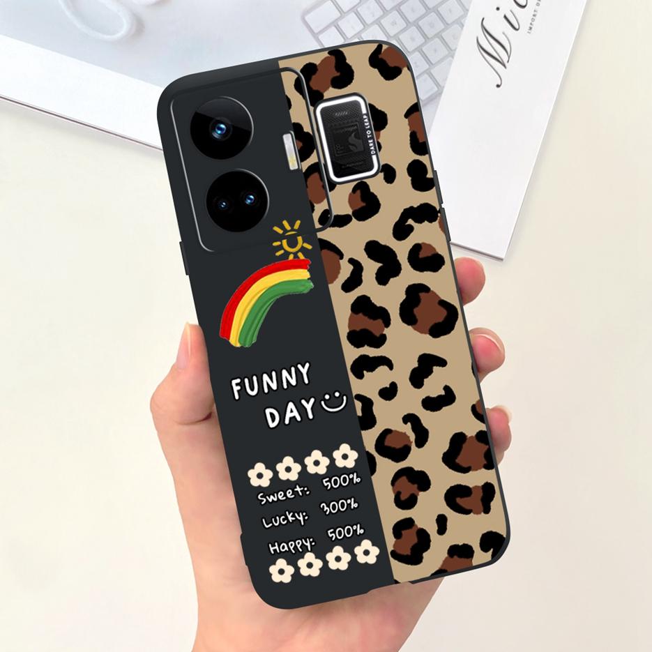 For Realme GT Neo 5 Case RMX3706 Stylish Art Painted Back Cover Soft TPU Phone Case For Realme GT Neo5 240W Fundas 6.74'' Bumper