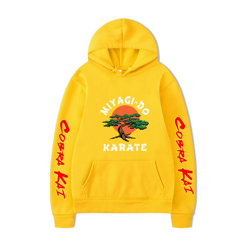Karate Kid Val Armorr Cobra Print Men's Hoodie Brand Hoody Y2K Clothes Vintage Fashion Unisex Long Sleeve Pullovers