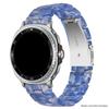 Bracelet en résine de luxe pour Samsung galaxy watch 8/8 classic 46mm Bracelet à maillons transparent pour galaxy watch ultra 2025/7 47mm bracelet