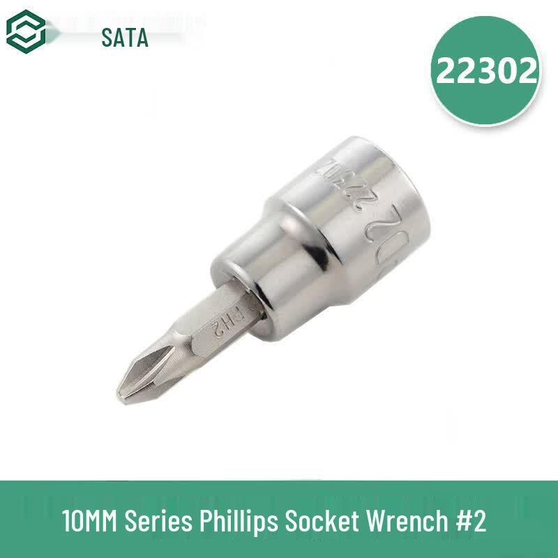 SATA 10MM Cross-Head Screwdriver Socket