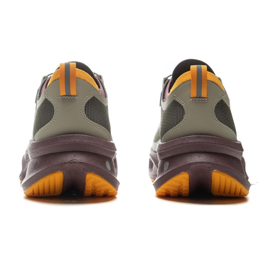 New LiNing Abrasion-Resistant Low-Top Running Shoes Unisex Green Purple AZGV111-4