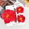 Egg Flower Hair Clip SetBauhinia Flower Back Head Grab Clip Elegant Shark Clip Hair Accessory Headwear