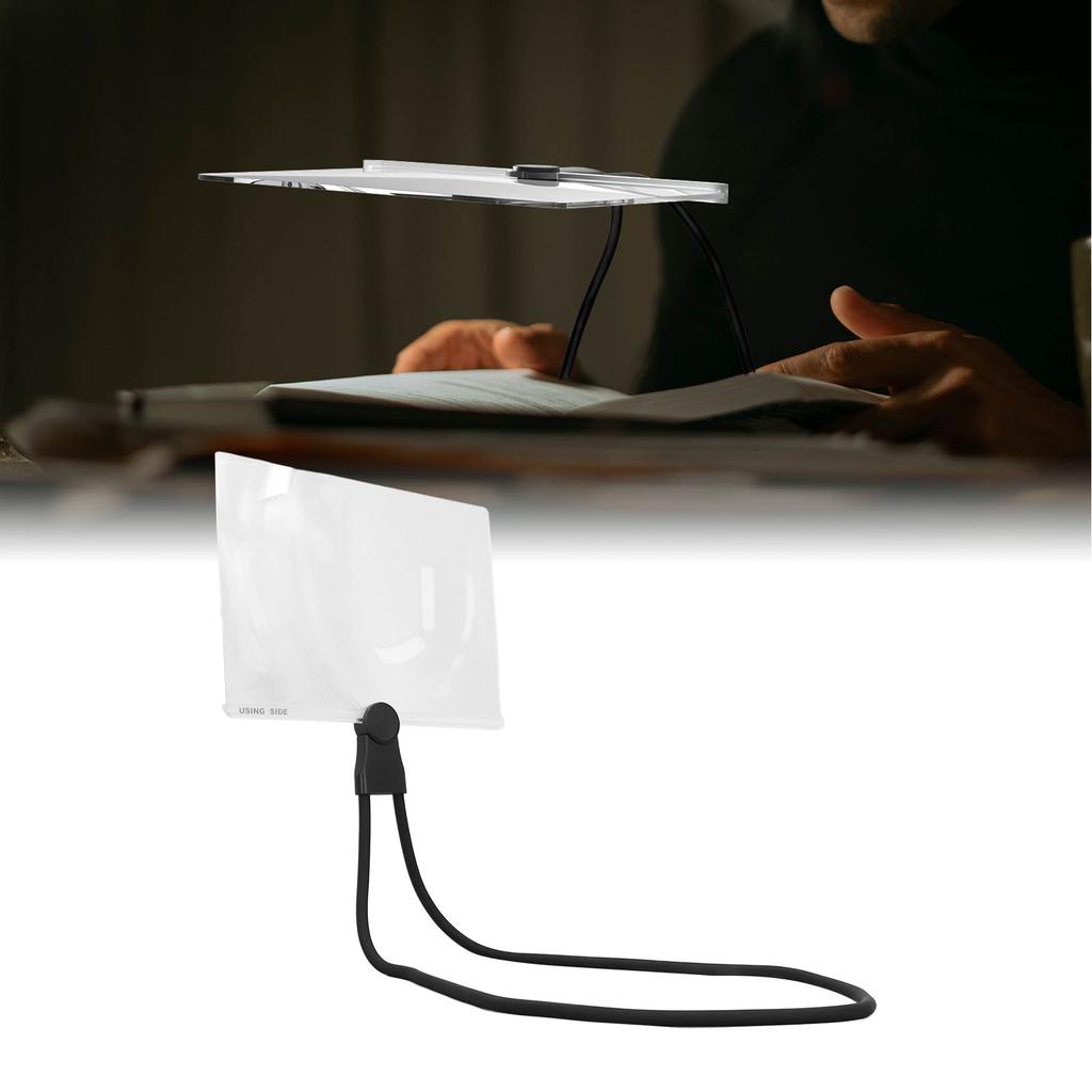 Lupa pentru gât, mărire 3X Lupă pentru gât de mână, orizontală, înaltă definiție