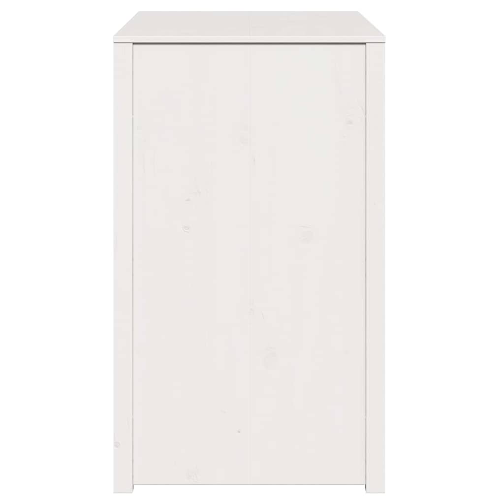 Kitchen Cabinet MEPPEL White 106 x 55 x 92 cm Solid Pine Wood