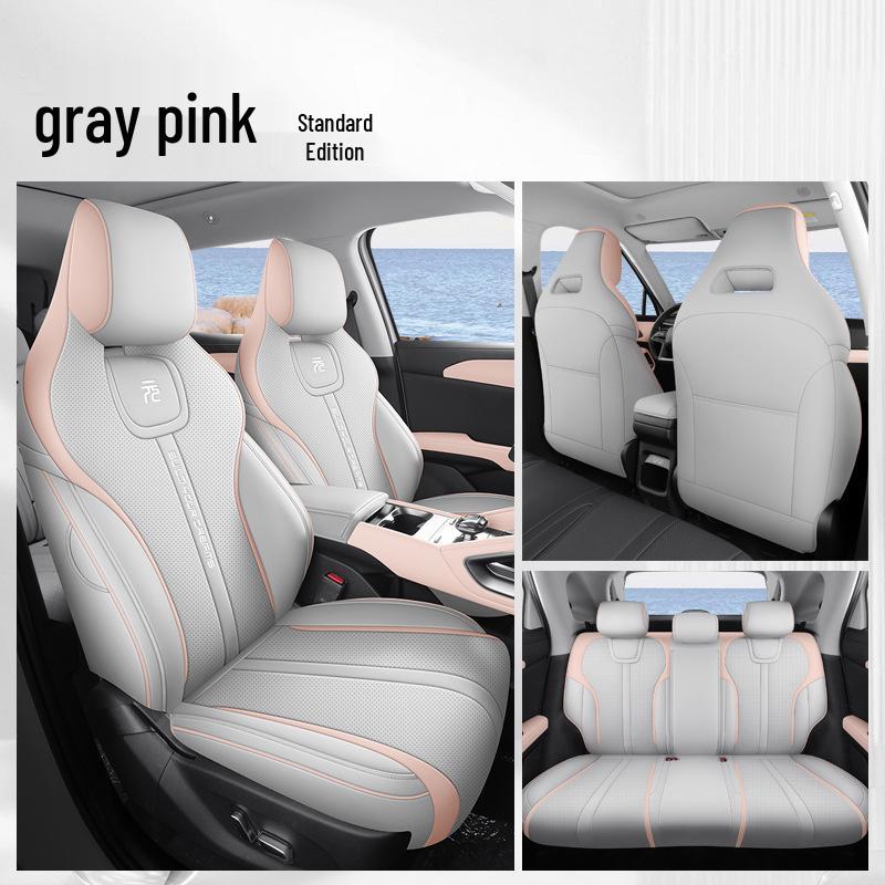 BYD Yuan UP Seat Cushion: All-Season, Durable, Thick, Perforated Car-Specific Seat Cover.