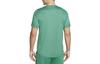 Nike T Shirts Men's Noble Green Crew Neck Moderate Straight Fit CZ1182-333