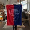 FC Dallas Flannel Blanket, High quality Comfortable for All Seasons, Home Decor, Warmth and Comfort
