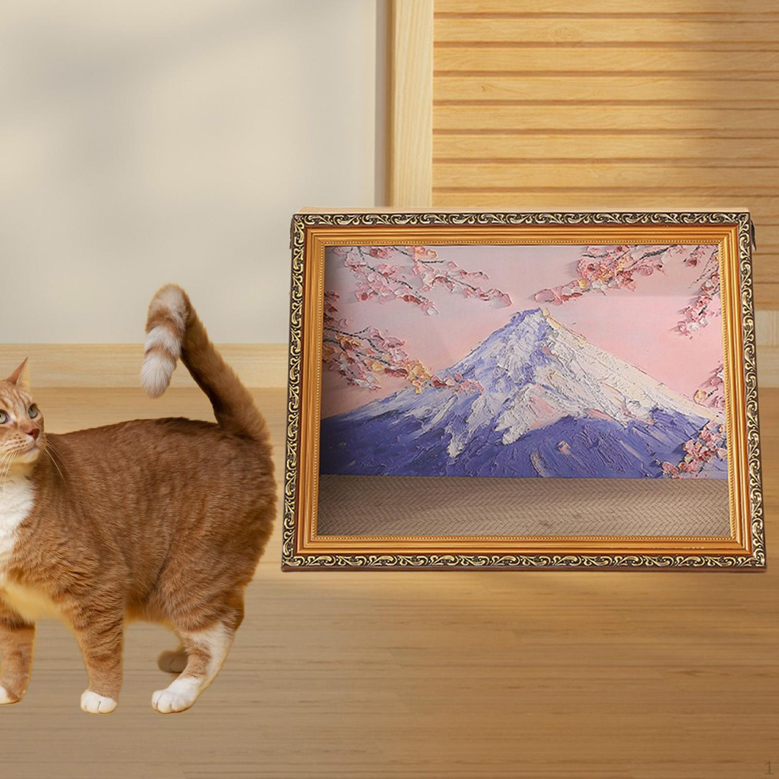 

3D Cat Nest with Artistic Design for Feline Comfort C