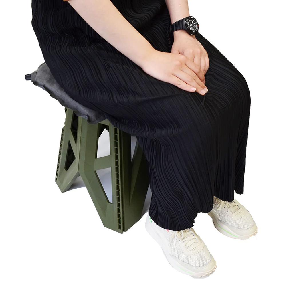 Entrex Seat Bcl Seat Air Leisure W40 X D3 X H34cm Cushion, Cushion, 585, Cushion, Portable, Lightweight, Square, Seat, Chair, Outdoor, Camping, Sheet,