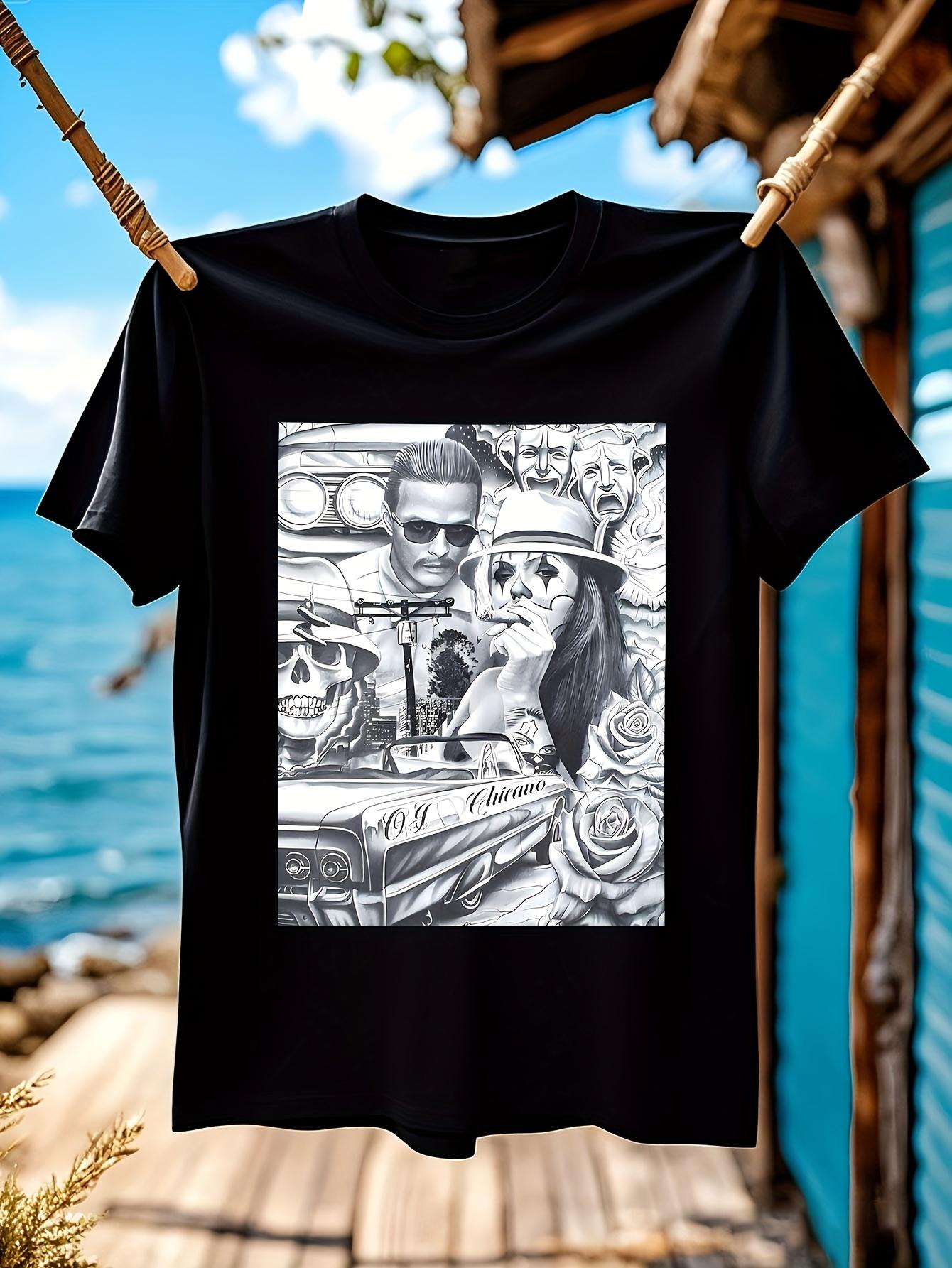 O.G. CHICANO Vintage Lowrider Tshirt - California Classic... XXL