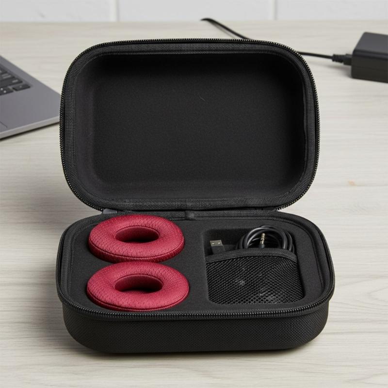 Sponge Headphone Ear Covers Breathable Ear Cushions Securedly For E45BT Headphones Extended Use