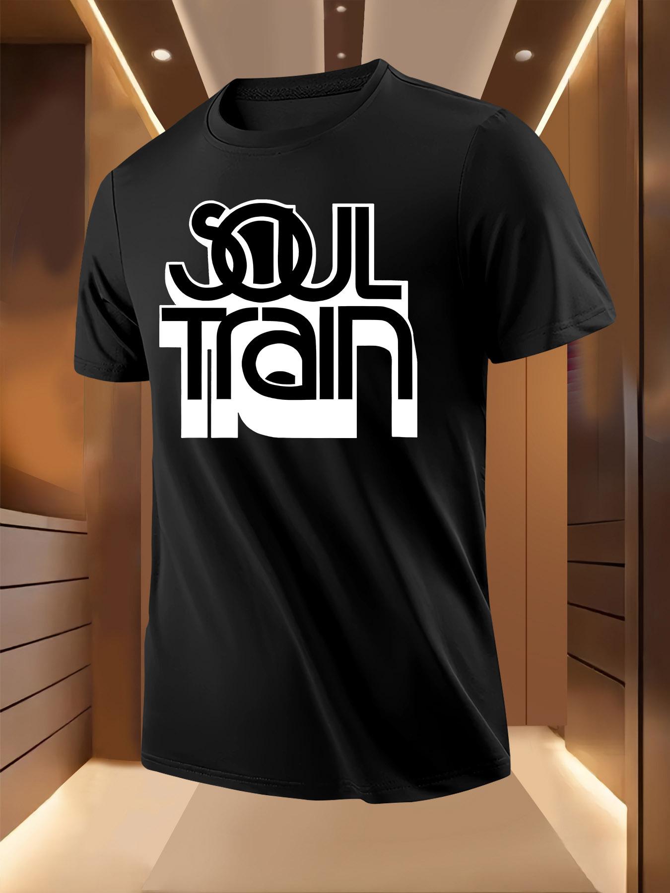 SOUL TRAIN Graphic Tshirt - Breathable Lightweight Polyester XXL