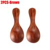 1-10Pcs Mini Wooden Spoons Small Kitchen Spice Condiment Spoon Sugar Tea Coffee Scoop Short Handle Wood Kids Spoon Kitchen Gadge