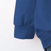 Women's Fashionable Solid Color Round Neck Long Sleeved Sports Casual Pullover Sweatshirt Top