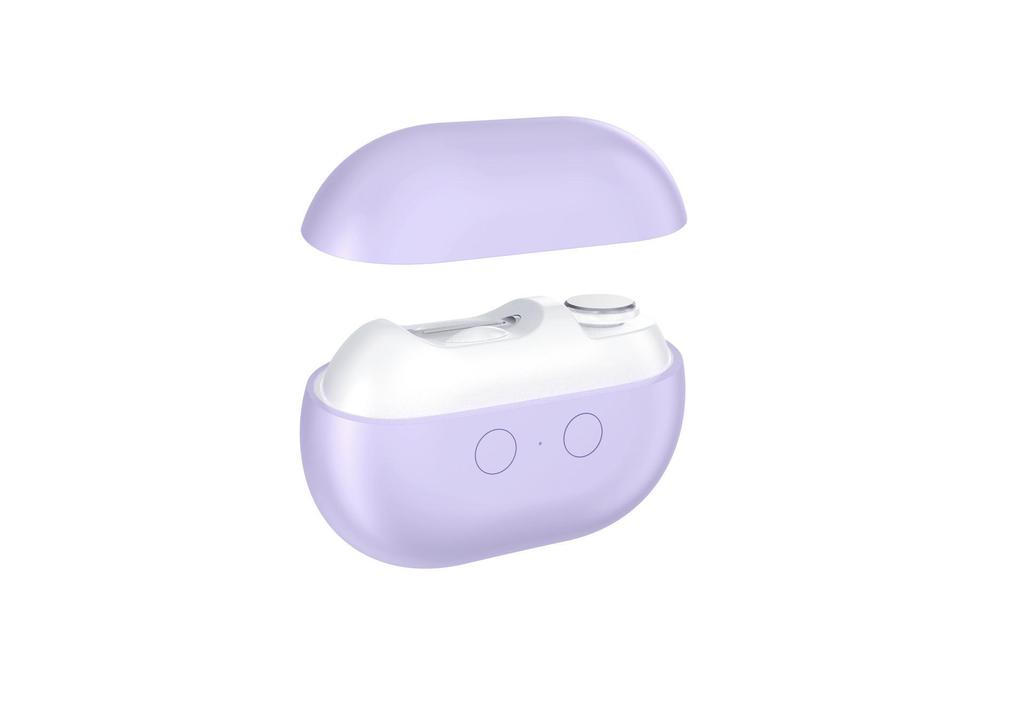 Compact 3-in-1 Electric Nail Care Set for Seniors & Kids: Clipper, Grinder, Polisher, Anti-Pinch Design, Portable.