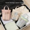 Portable Mesh Makeup Bag Gauze Toiletry Bag Portable Travel Storage Bag Business